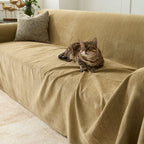 Classic Herringbone Thick Chenille Throw
