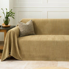 Classic Herringbone Thick Chenille Throw