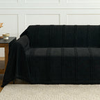 Classic Stripe Chenille Sofa Cover