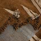 Classic Stripe Chenille Sofa Cover