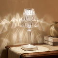Clear Crystal Touch Table Lamp