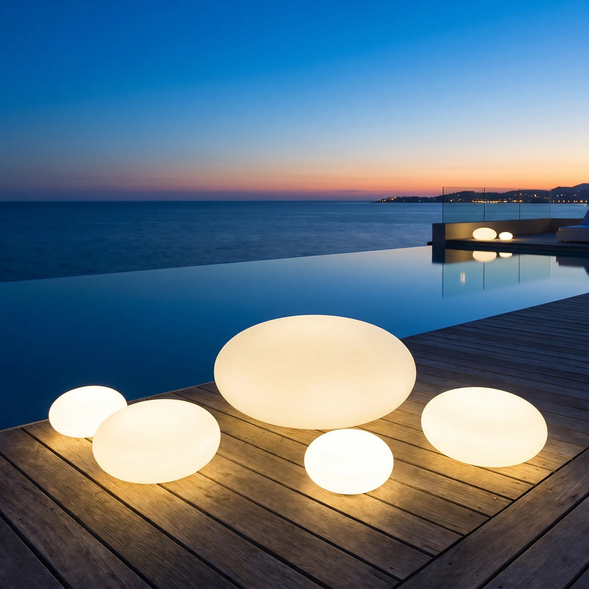 Cobblestone Colour Garden Light