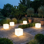 Colour Changing Cube Garden Light