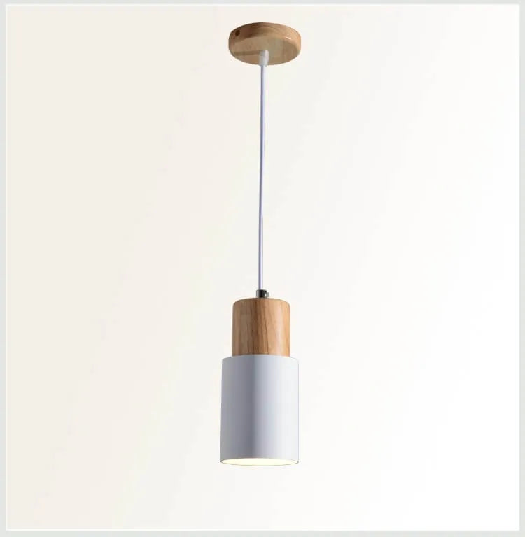 Colourful Aluminium Cylinder Pendant