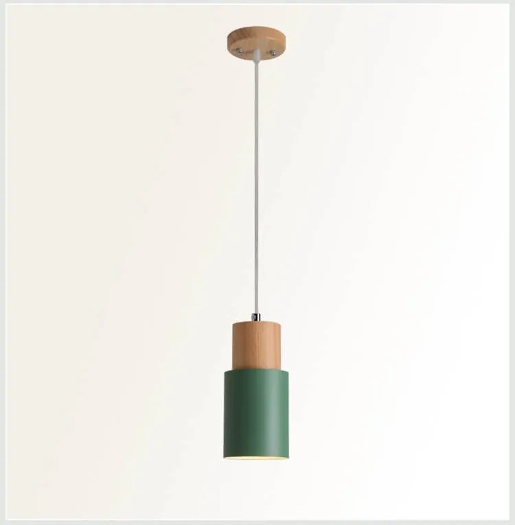 Colourful Aluminium Cylinder Pendant