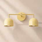 Colourful Dome Mirror Wall Light