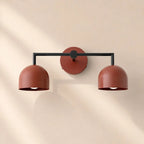 Colourful Dome Mirror Wall Light