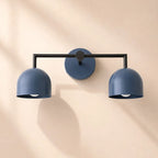 Colourful Dome Mirror Wall Light