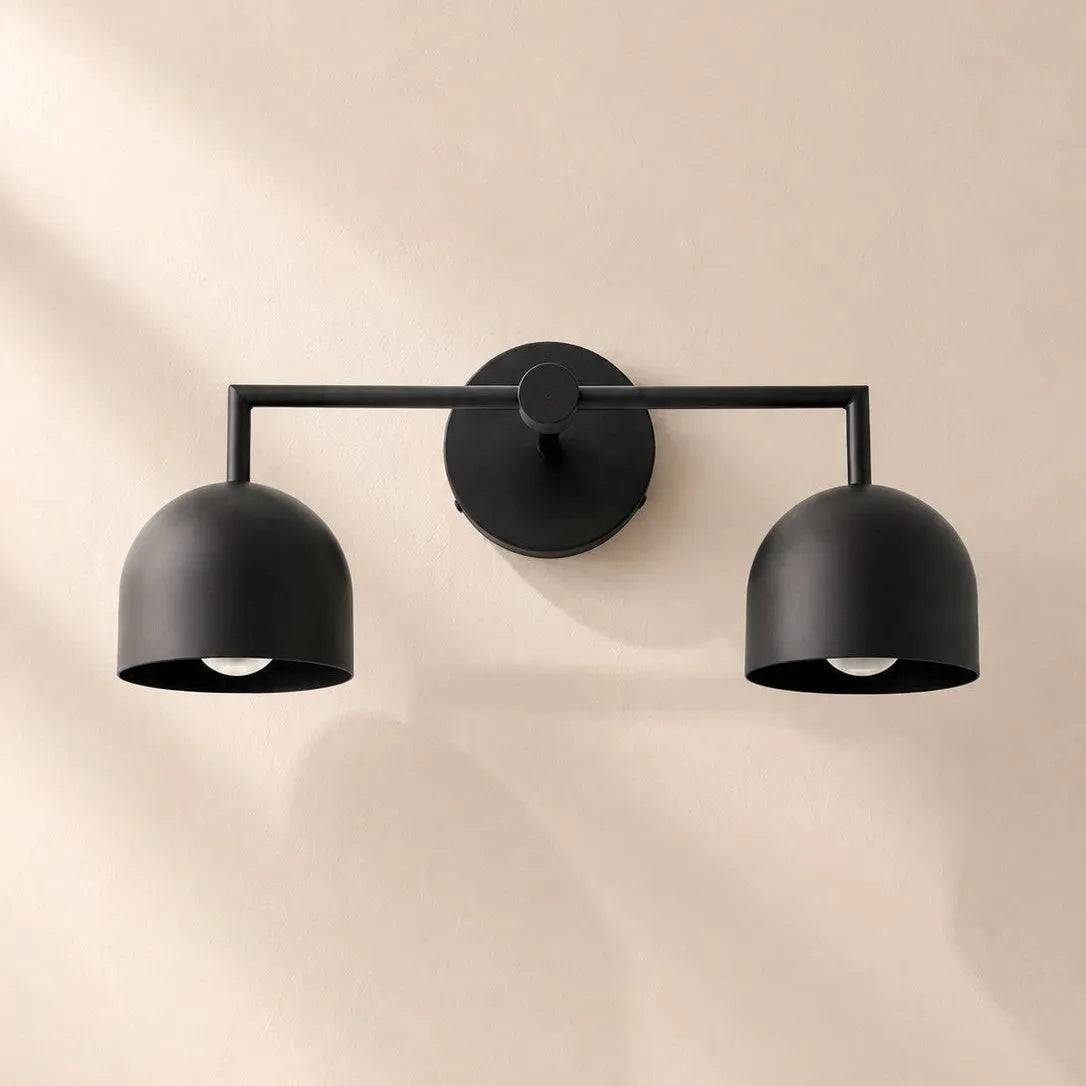 Colourful Dome Mirror Wall Light