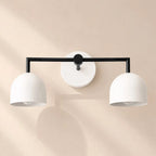 Colourful Dome Mirror Wall Light