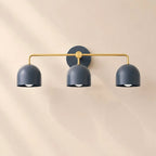 Colourful Dome Mirror Wall Light