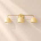 Colourful Dome Mirror Wall Light