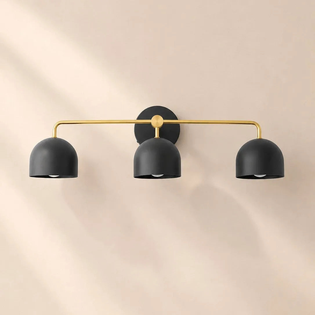 Colourful Dome Mirror Wall Light