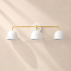 Colourful Dome Mirror Wall Light