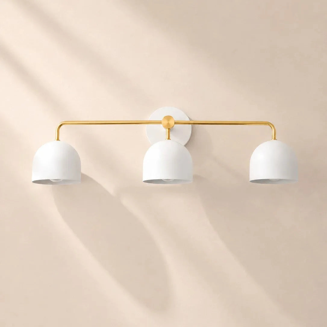 Colourful Dome Mirror Wall Light