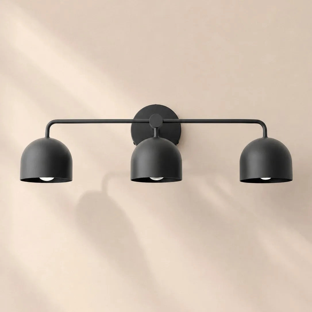 Colourful Dome Mirror Wall Light