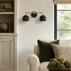 Colourful Dome Mirror Wall Light