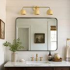 Colourful Dome Mirror Wall Light