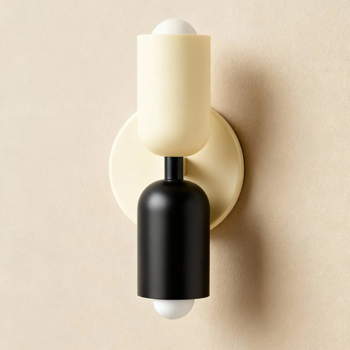 Colourful Hand Blown Glass Wall Light
