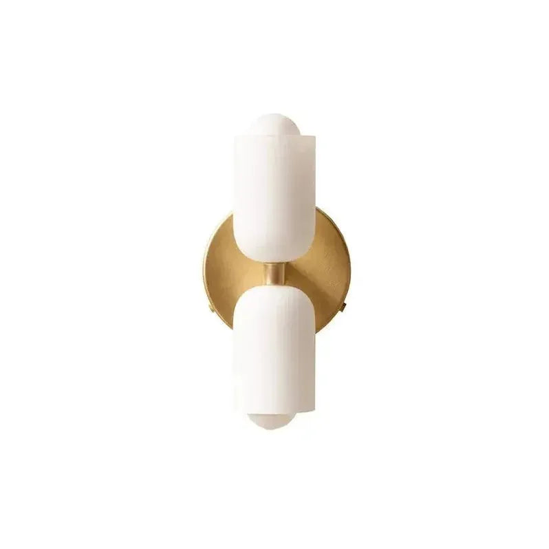 Colourful Hand Blown Glass Wall Light