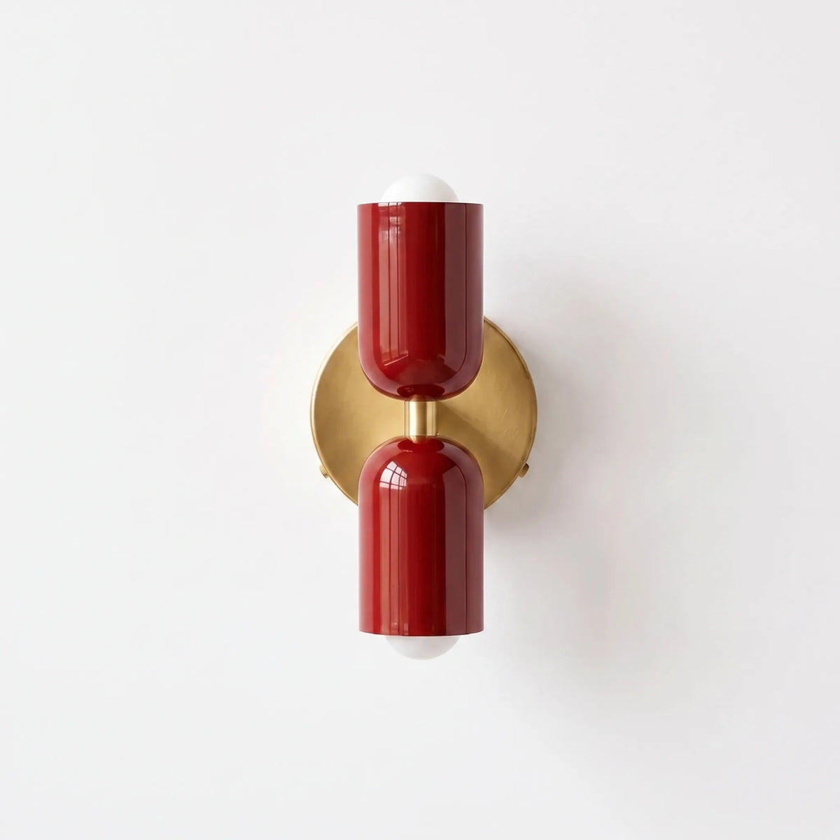 Colourful Hand Blown Glass Wall Light
