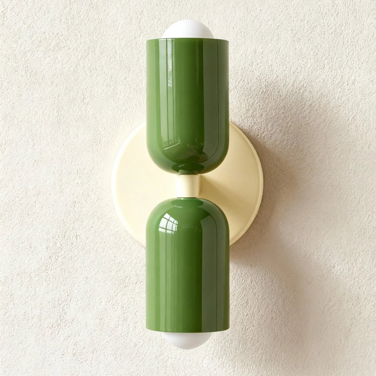 Colourful Hand Blown Glass Wall Light