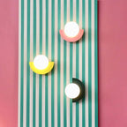 Colourful Sphere Glass Wall Sconce