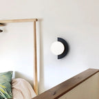 Colourful Sphere Glass Wall Sconce