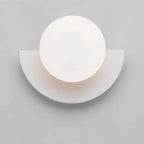 Colourful Sphere Glass Wall Sconce