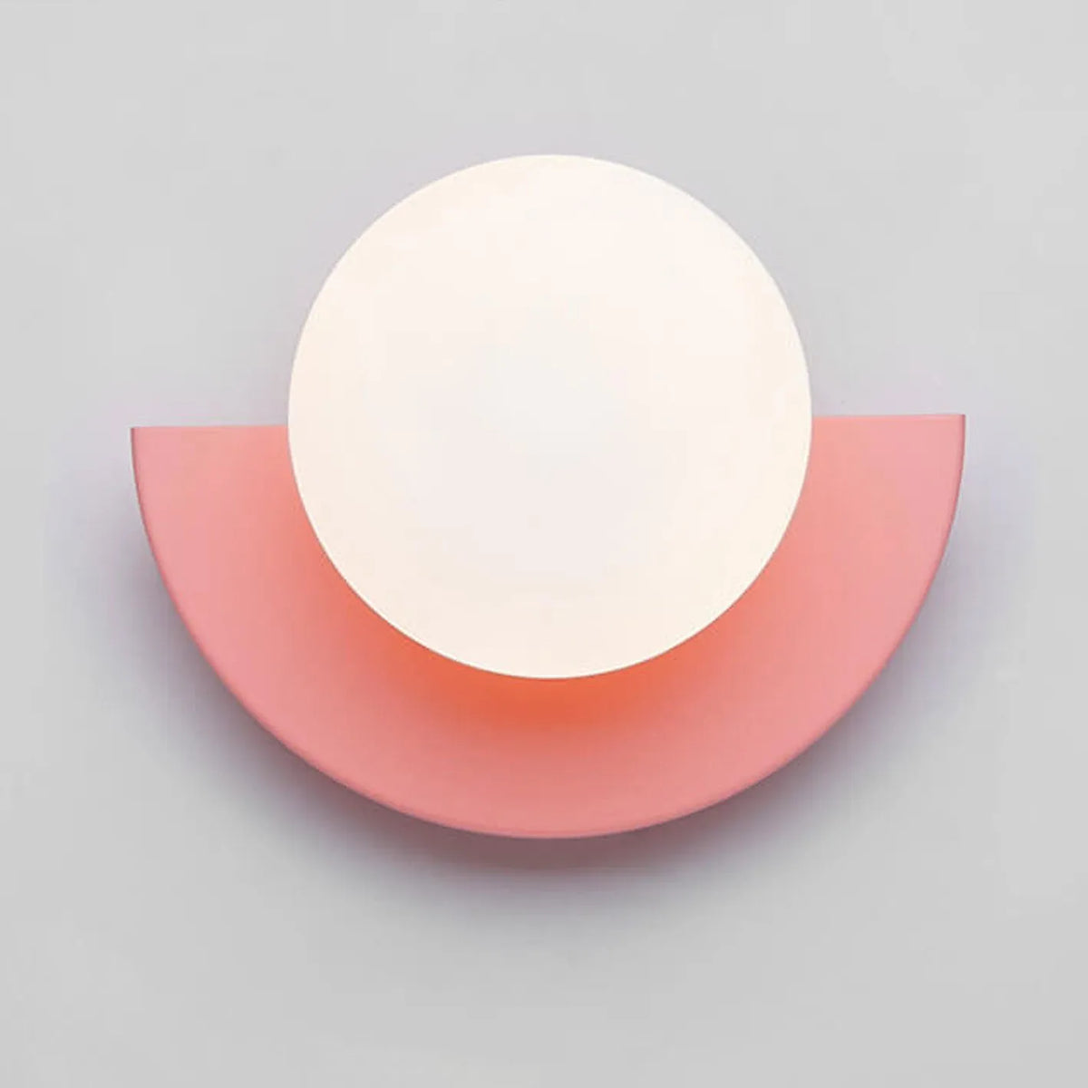 Colourful Sphere Glass Wall Sconce