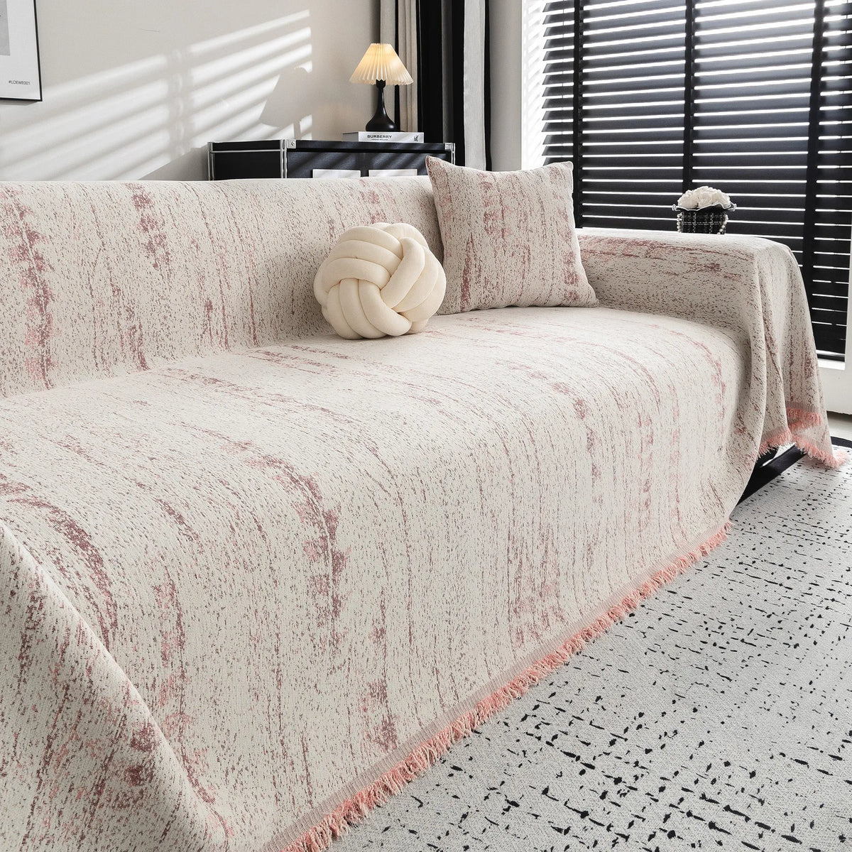 Contemporary Abstract Sofa Throw