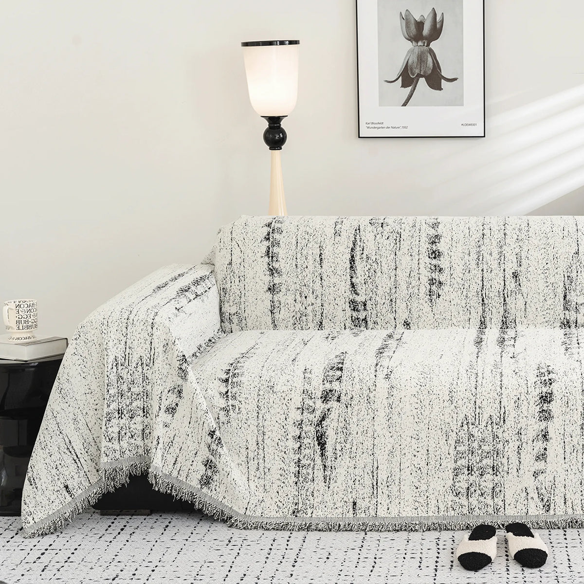 Contemporary Abstract Sofa Throw