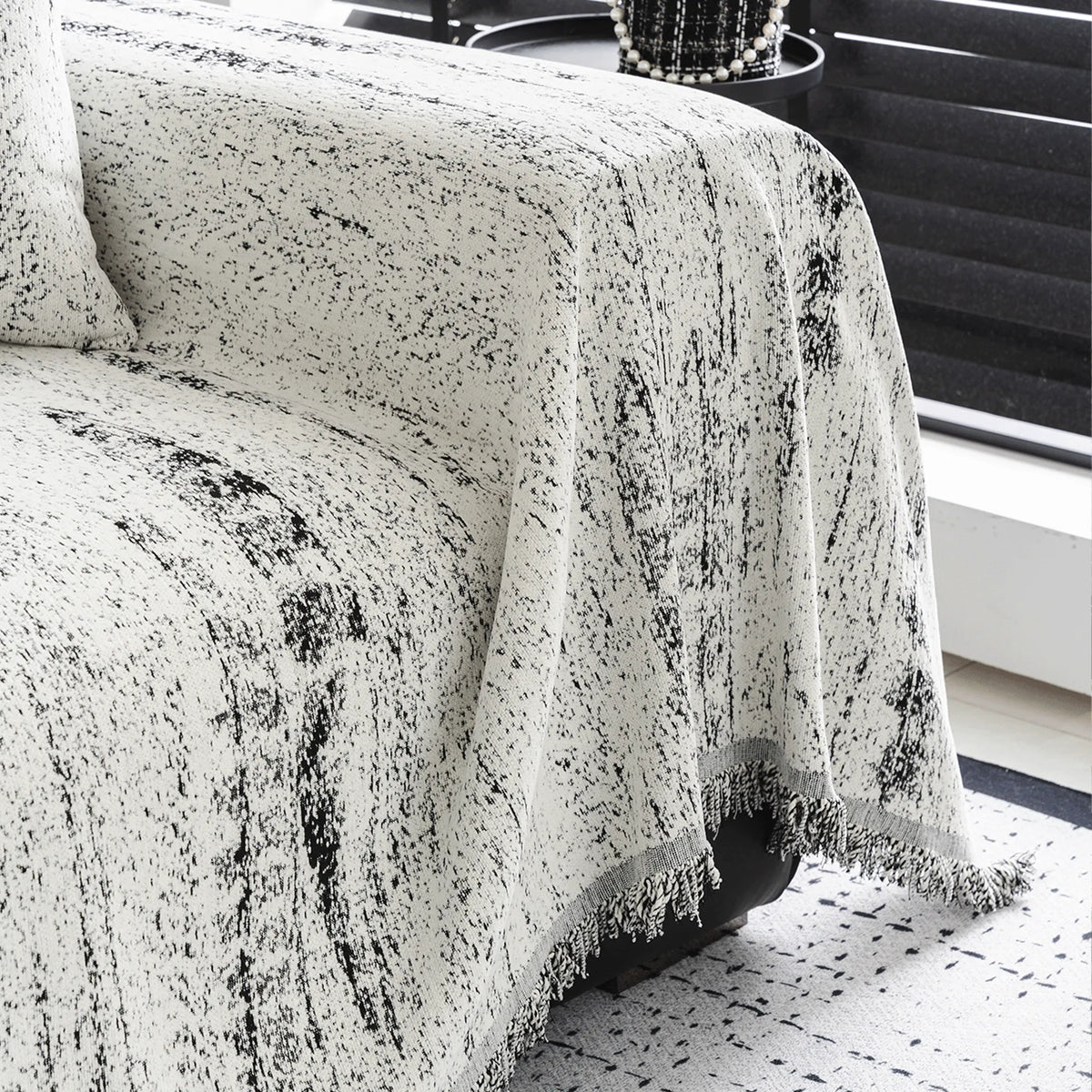Contemporary Abstract Sofa Throw