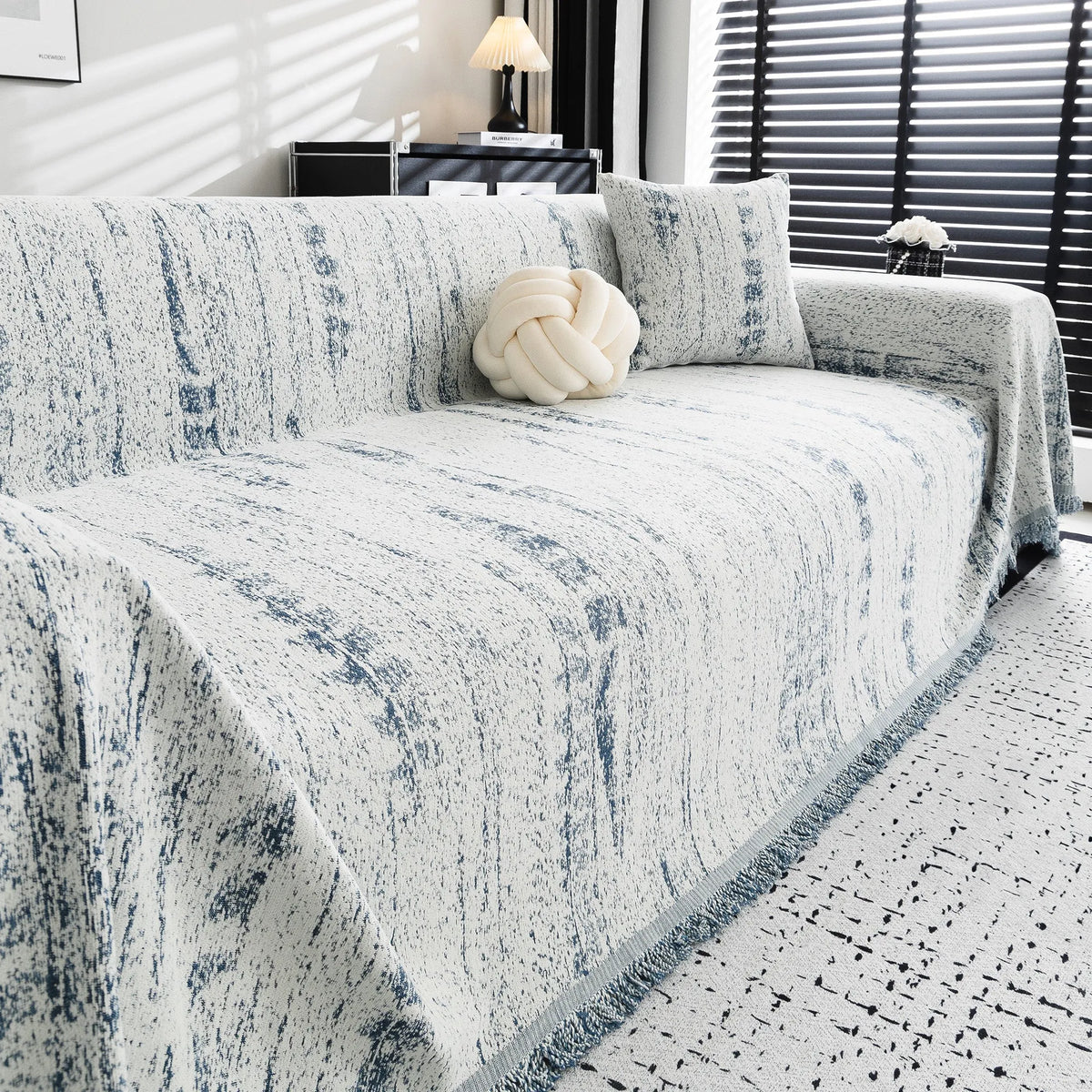 Contemporary Abstract Sofa Throw