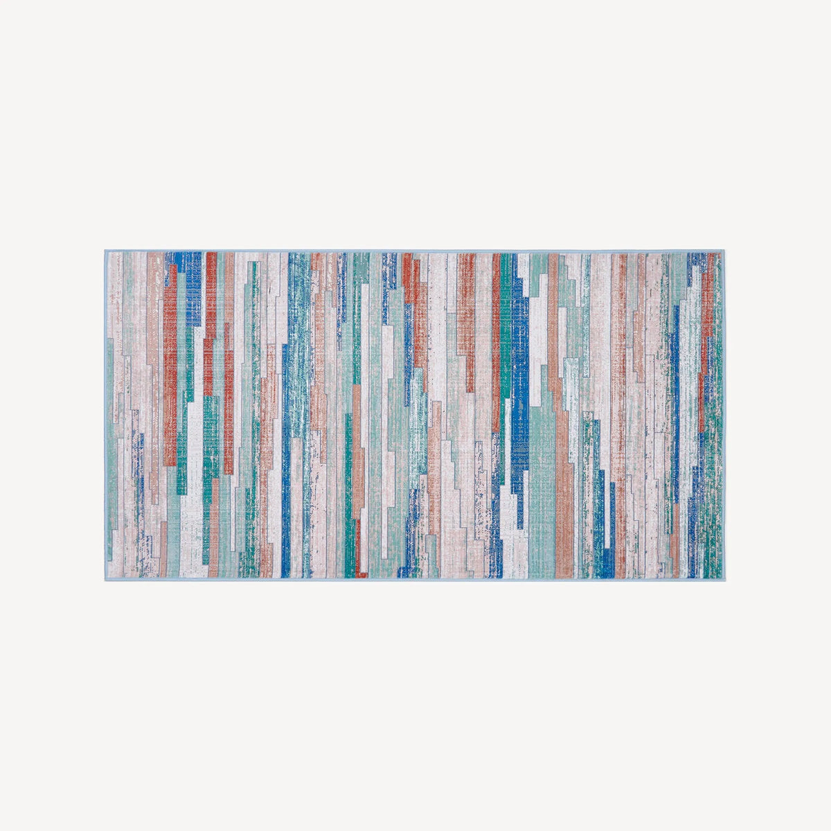 Coral Refraction Lightweight Rug