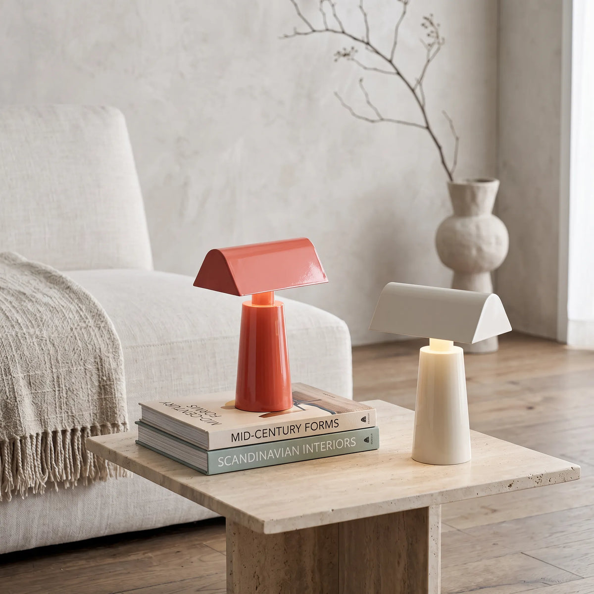 Cordless Bankers Style Desk Lamp