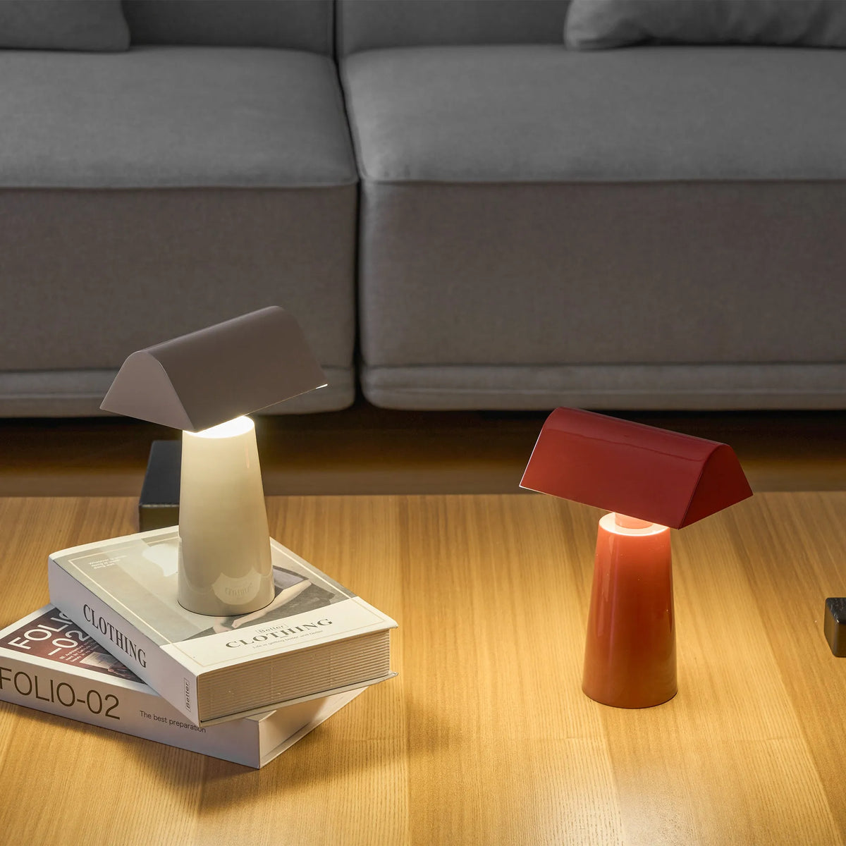 Cordless Bankers Style Desk Lamp