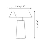 Cordless Bankers Style Desk Lamp