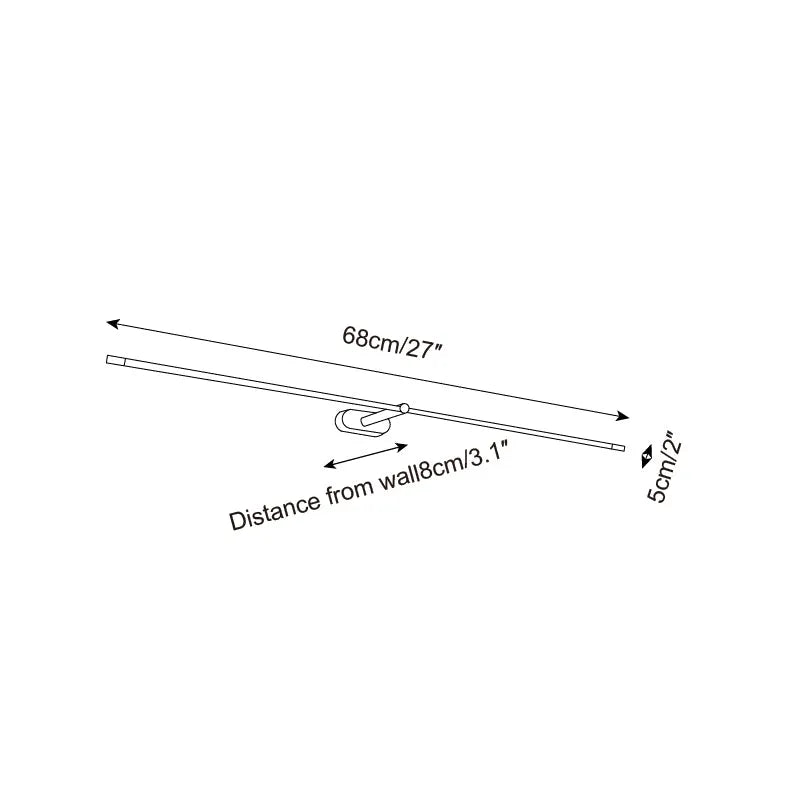 Cordless Linear Picture Wall Light