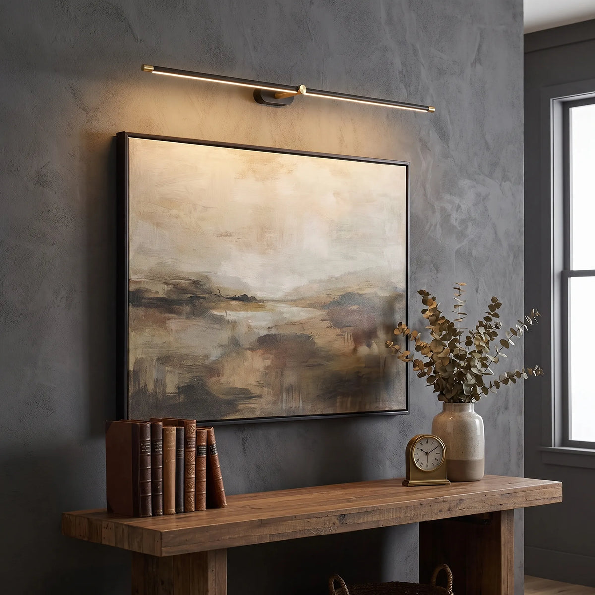 Cordless Linear Picture Wall Light