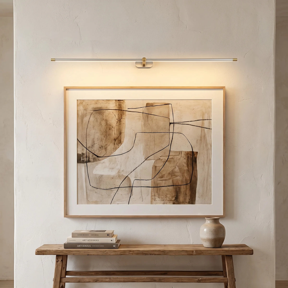 Cordless Linear Picture Wall Light