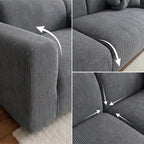Corduroy Stretch Sofa Slipcover