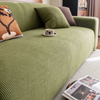 Corduroy Stretch Sofa Slipcover