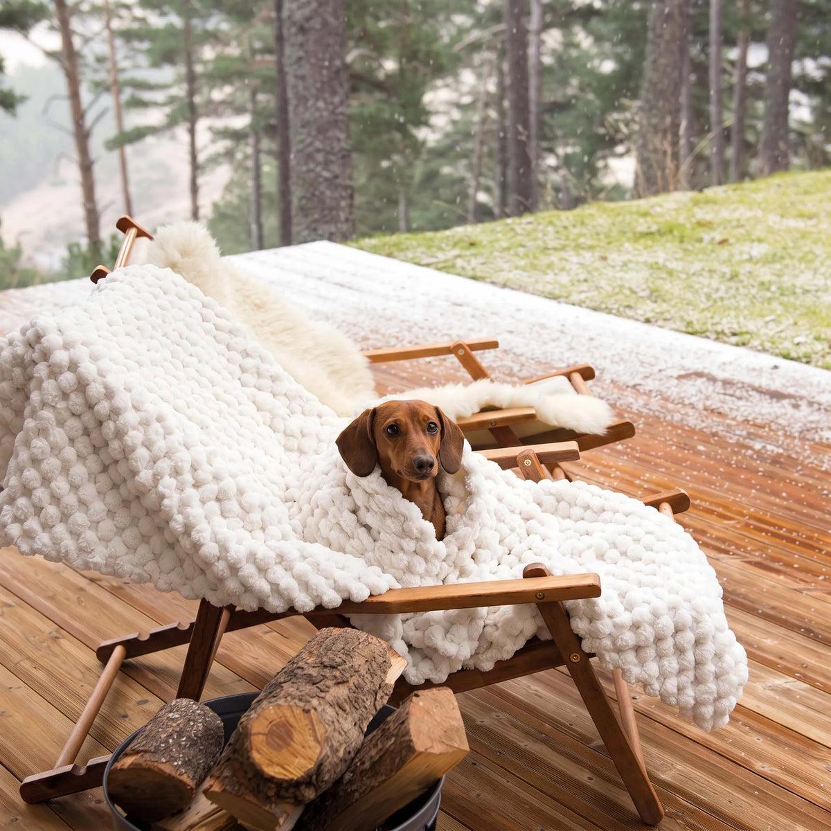Cosy Plush Oversized Sofa Cover