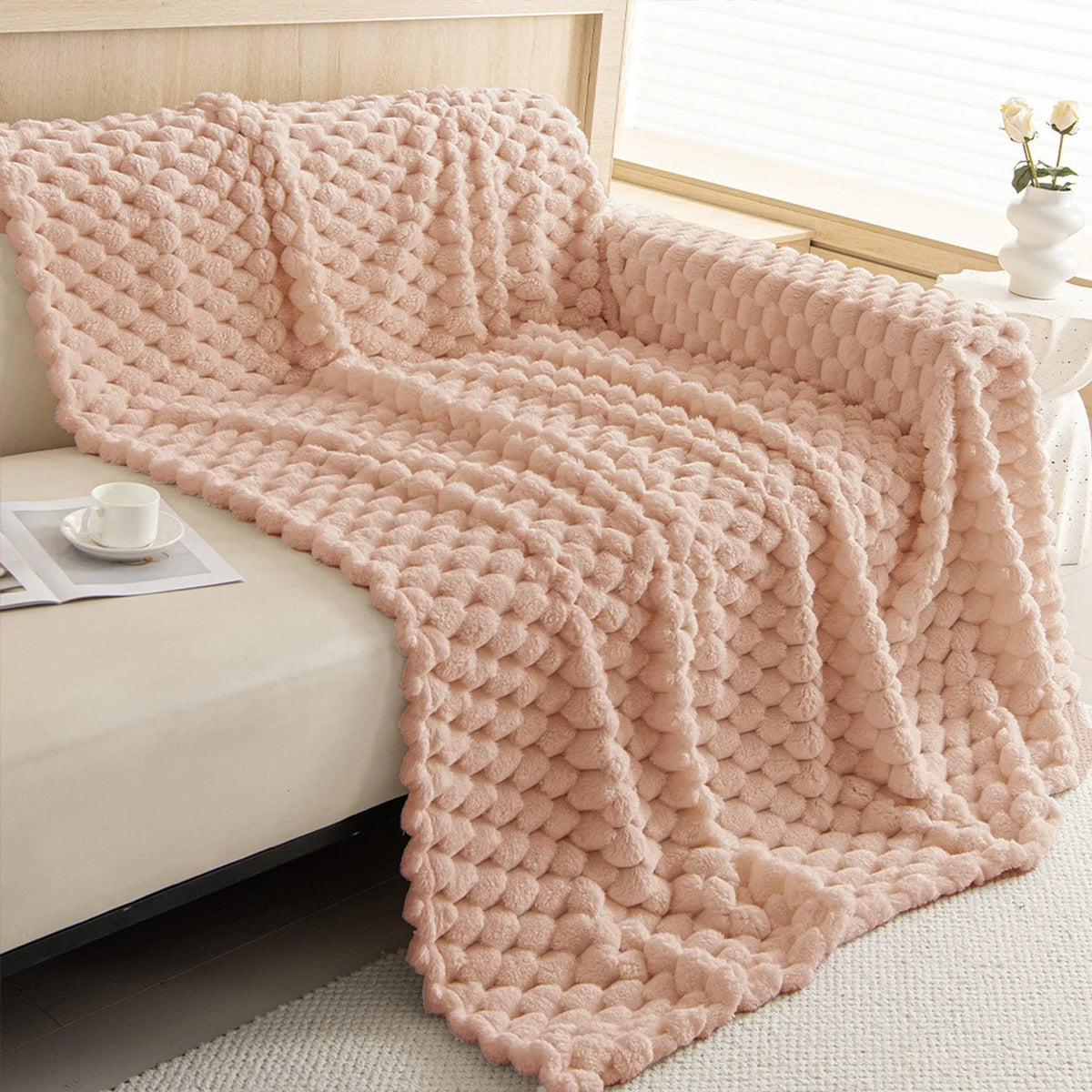 Cosy Plush Oversized Sofa Cover