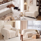 Cosy Plush Oversized Sofa Cover