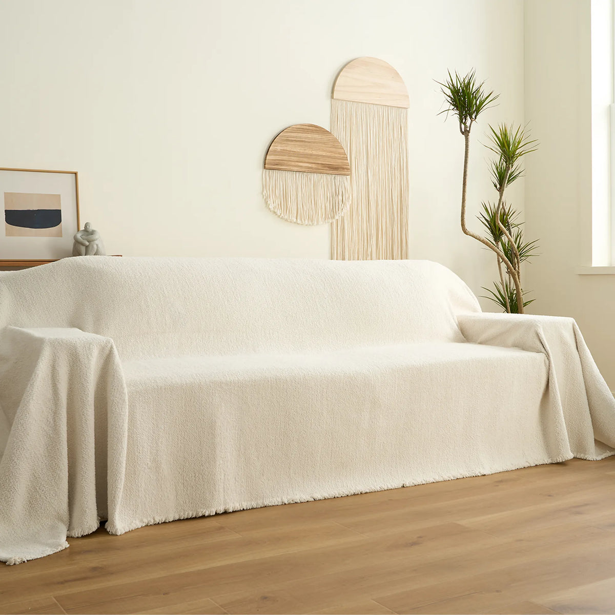 Cosy Winter Plush Chenille Sofa Cover