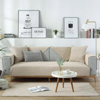 Cotton Blend Woven Sofa Cover Set