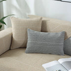 Cotton Blend Woven Sofa Cover Set