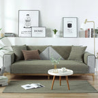 Cotton Blend Woven Sofa Cover Set